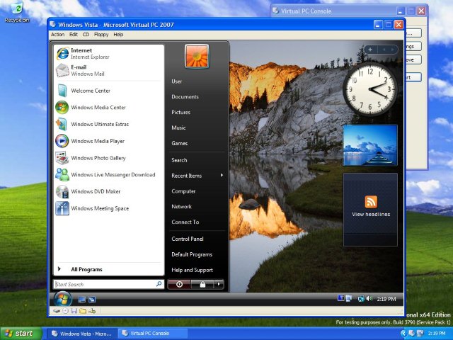 Virtual Pc 2007 Windows 98 Image